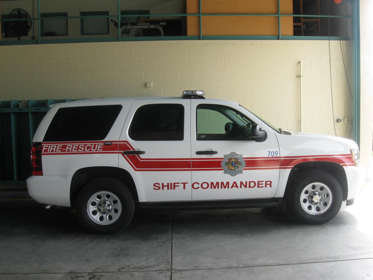 Shift Commanders Mobile Command Post