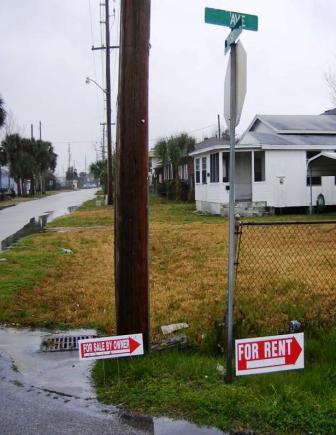 Signs are placed on street corners that are against code.