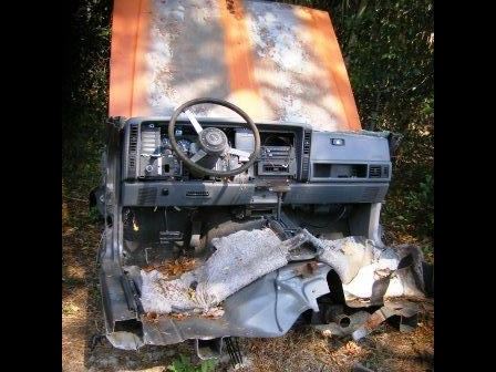 Junked or Inoperable Vehicles being left on property rather than at a junkyard.