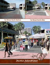 Jacksonville Beach Streetscape