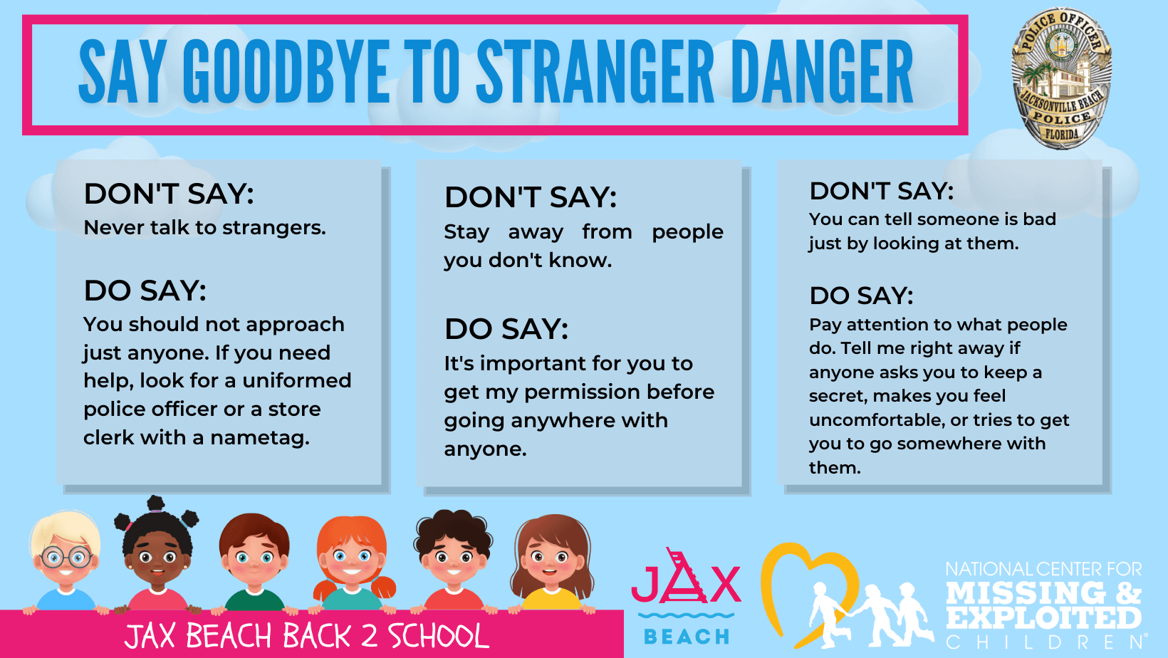 Say Goodbye to Stranger Danger